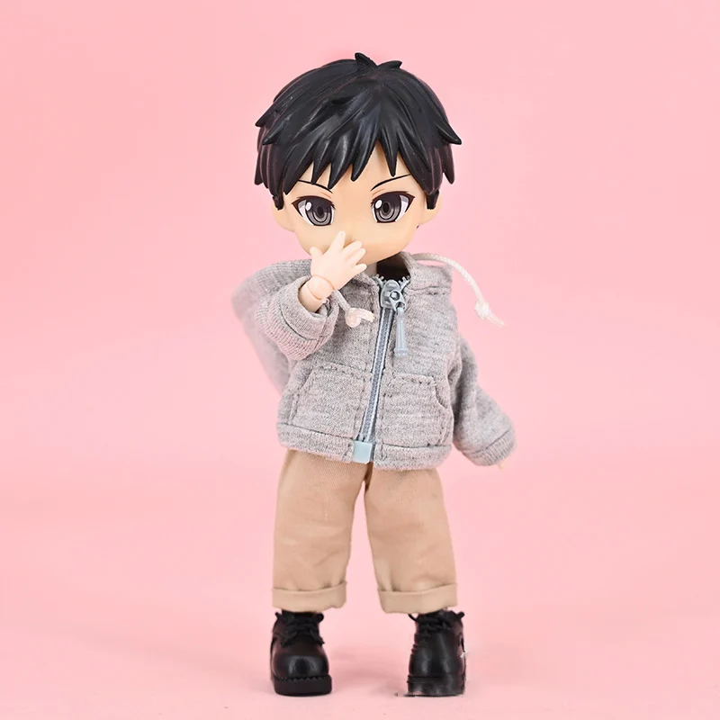 HOUZIWA OB11 Doll Clothes Hoodies For P9 Molly 1/12 BJD Dolls