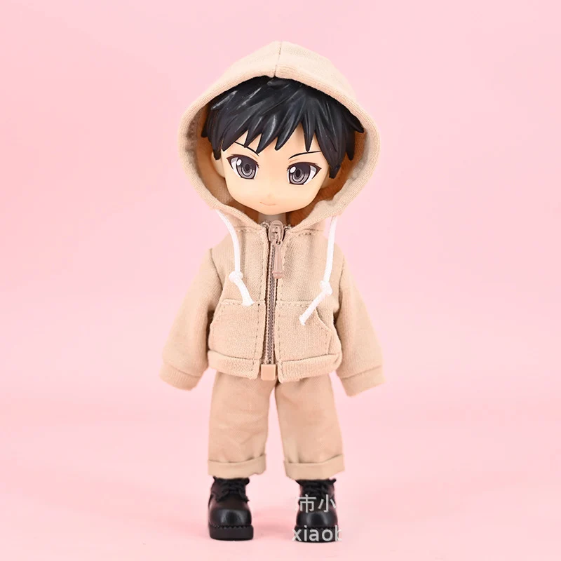 HOUZIWA OB11 Doll Clothes Hoodies For P9 Molly 1/12 BJD Dolls