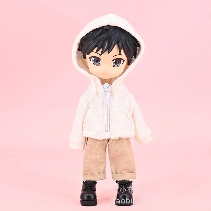 HOUZIWA OB11 Doll Clothes Hoodies For P9 Molly 1/12 BJD Dolls