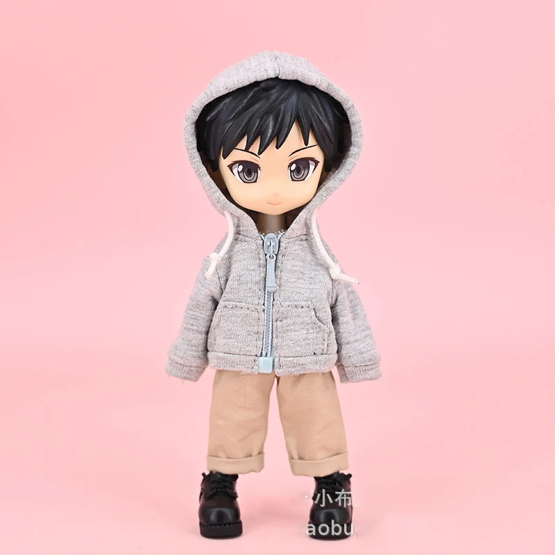 HOUZIWA OB11 Doll Clothes Hoodies For P9 Molly 1/12 BJD Dolls