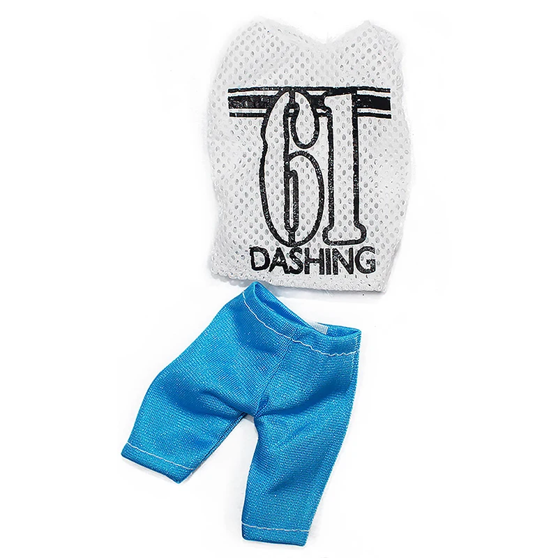 1Set Doll Clothing Ken Doll Daily Wear Casual Suit Sweatshirt Pant Dressing For 30cm Barby Doll Sports Men's Clothes Accessories
