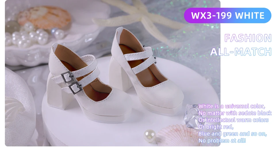 BJD Shoes 1/3 Madi Body 7.5cm BJD Shoes Fashion Doll Shoes Doll Accessories Toys SD Size Doll Shoes