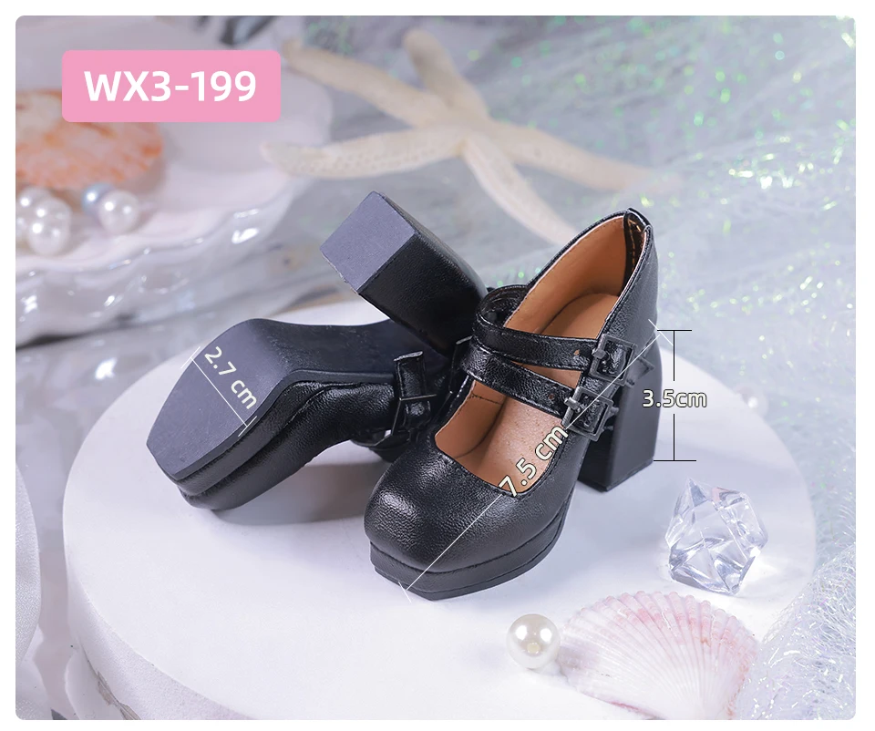 BJD Shoes 1/3 Madi Body 7.5cm BJD Shoes Fashion Doll Shoes Doll Accessories Toys SD Size Doll Shoes