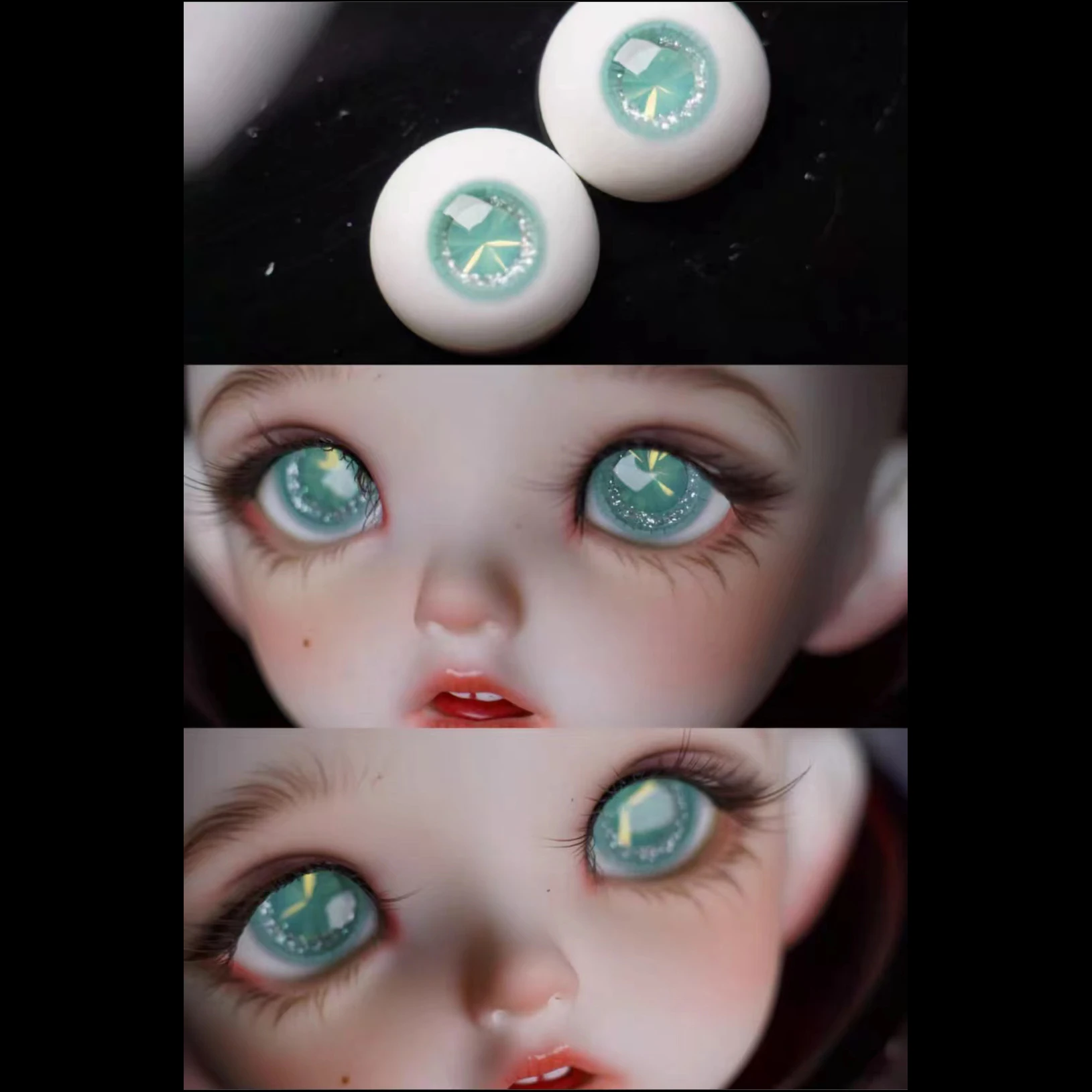 Resin Eyes Doll Eyeball DIY Handmade Eyeball For 1/6 1/8 1/3 BJD Doll OB11 10mm/12mm/14mm/16mm Doll Accessories Eyeball