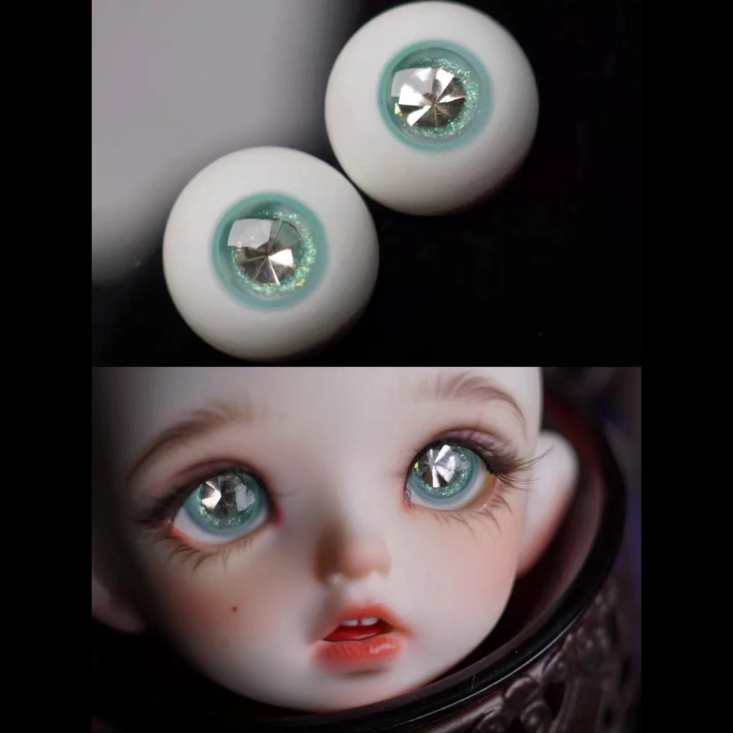 Resin Eyes Doll Eyeball DIY Handmade Eyeball For 1/6 1/8 1/3 BJD Doll OB11 10mm/12mm/14mm/16mm Doll Accessories Eyeball