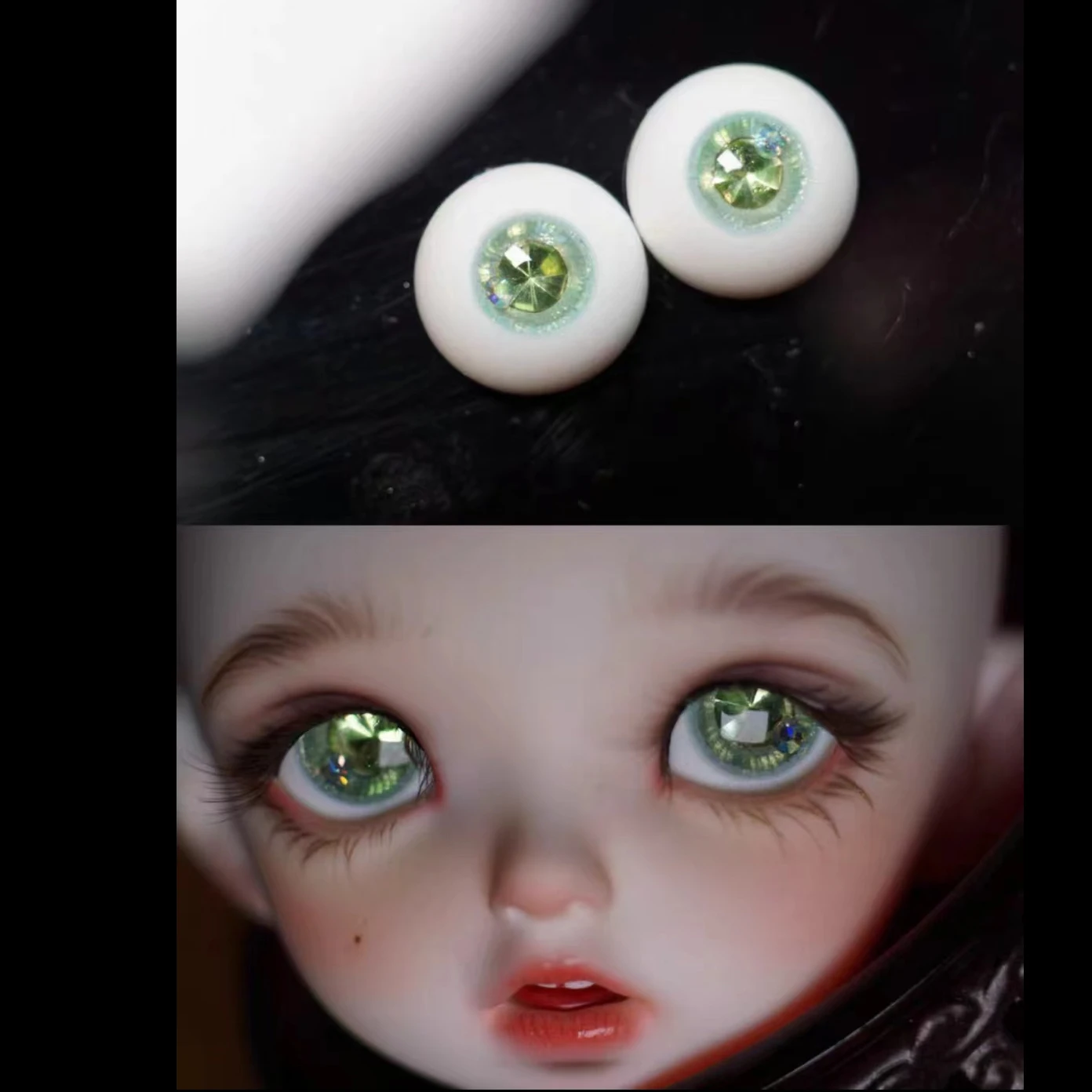 Resin Eyes Doll Eyeball DIY Handmade Eyeball For 1/6 1/8 1/3 BJD Doll OB11 10mm/12mm/14mm/16mm Doll Accessories Eyeball