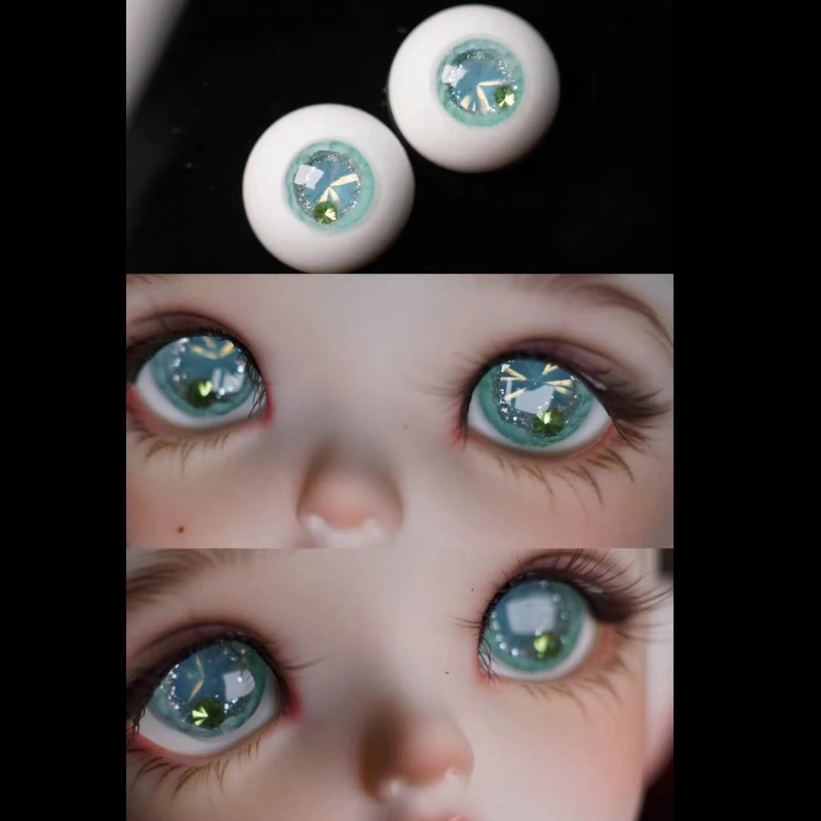 Resin Eyes Doll Eyeball DIY Handmade Eyeball For 1/6 1/8 1/3 BJD Doll OB11 10mm/12mm/14mm/16mm Doll Accessories Eyeball