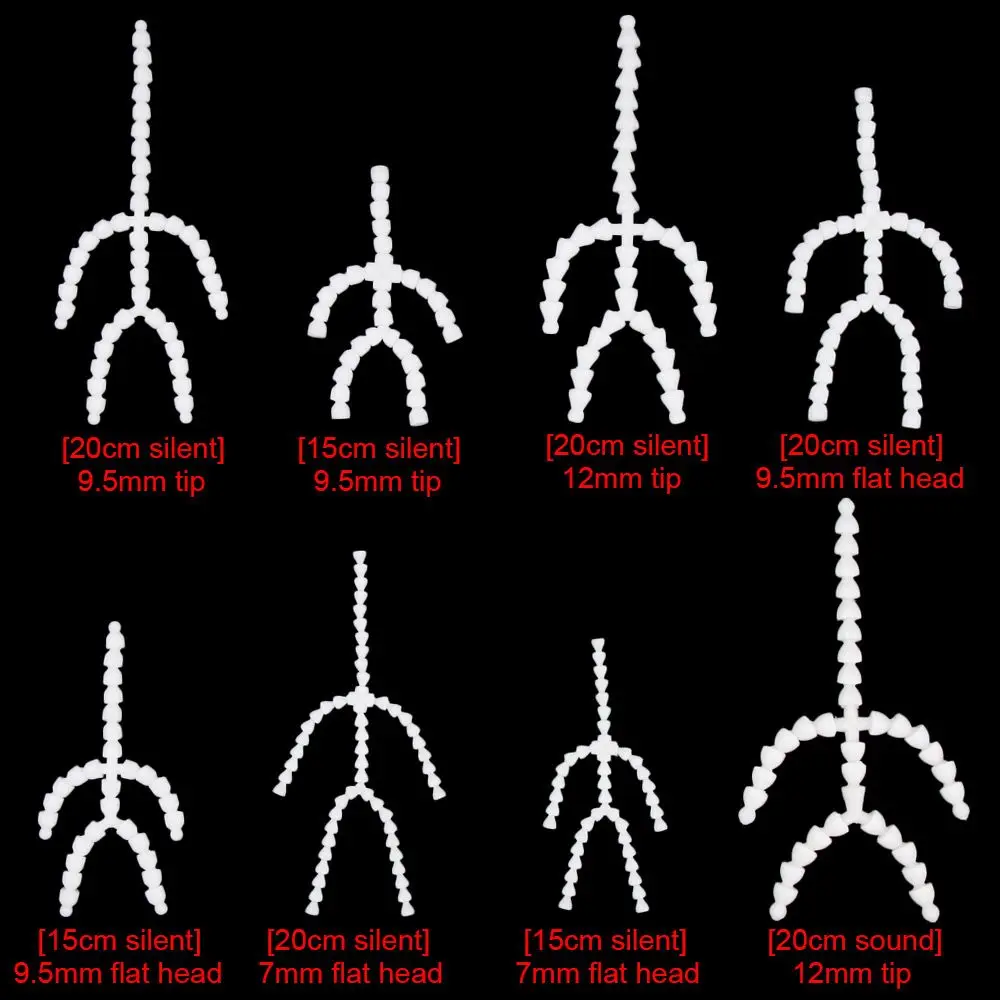 Sound/Silent Version Dolls Joint Skeleton for 15/20cm Plush Toy DIY Doll Ball Socket Flexible Armature Doll Accessories