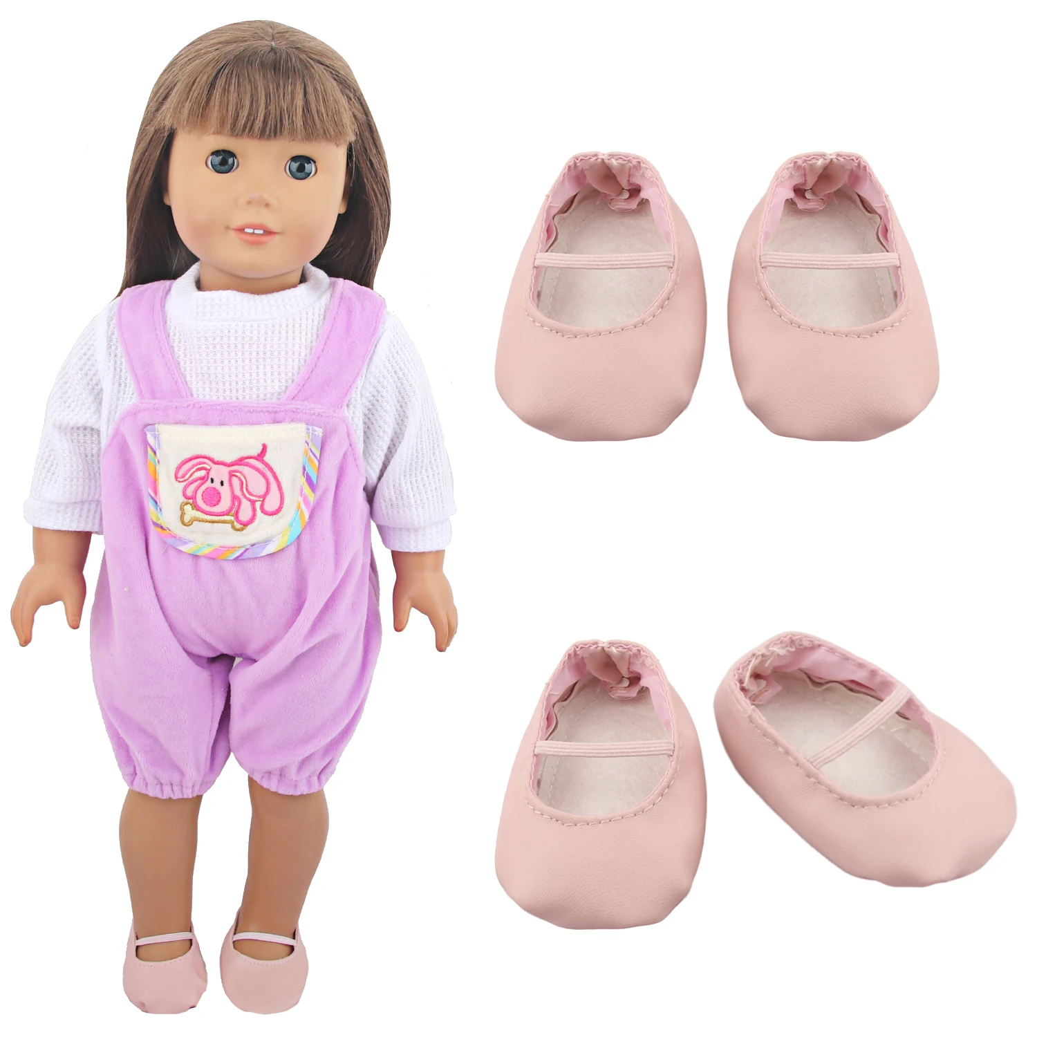 7cm Canvas Cloth Doll Shoes Lace-up Doll Boots Sneakers For 43cm Baby New Born&18 inch American,OG Life Girl Doll Girl's Gift