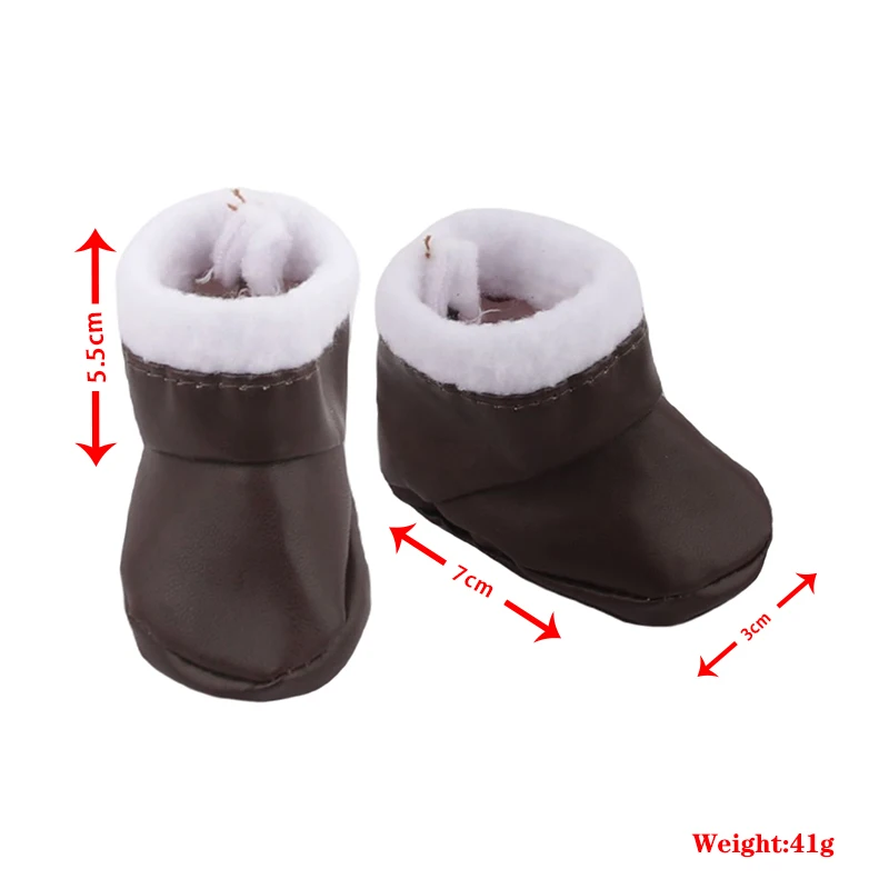 7cm Canvas Cloth Doll Shoes Lace-up Doll Boots Sneakers For 43cm Baby New Born&18 inch American,OG Life Girl Doll Girl's Gift