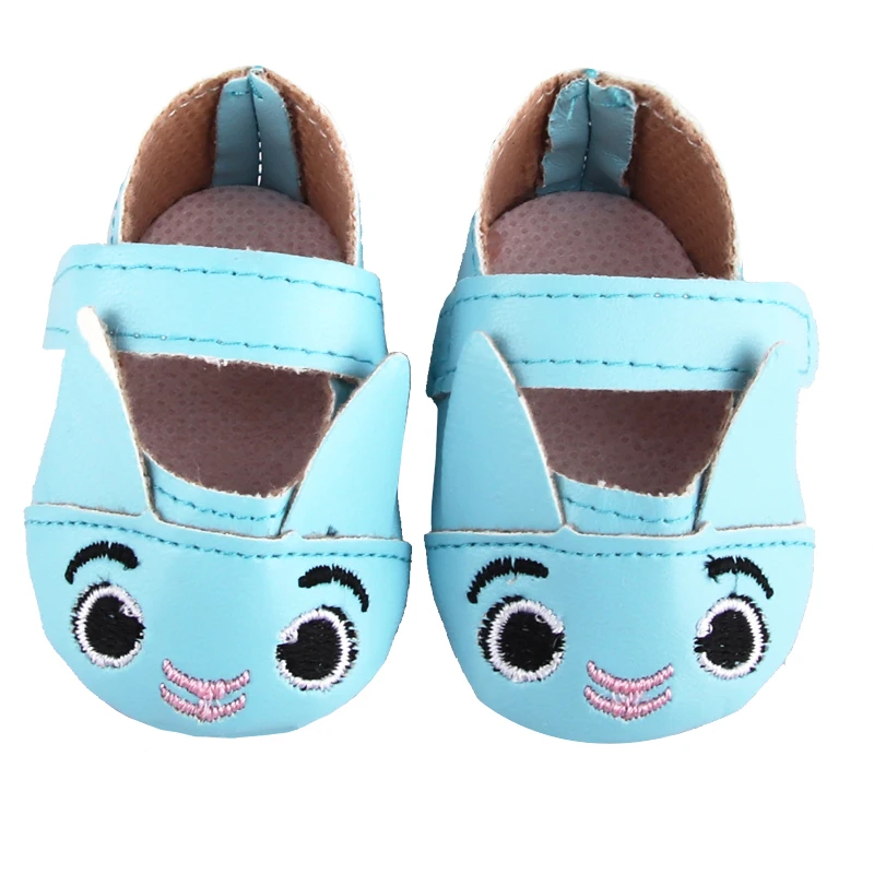 7cm Canvas Cloth Doll Shoes Lace-up Doll Boots Sneakers For 43cm Baby New Born&18 inch American,OG Life Girl Doll Girl's Gift