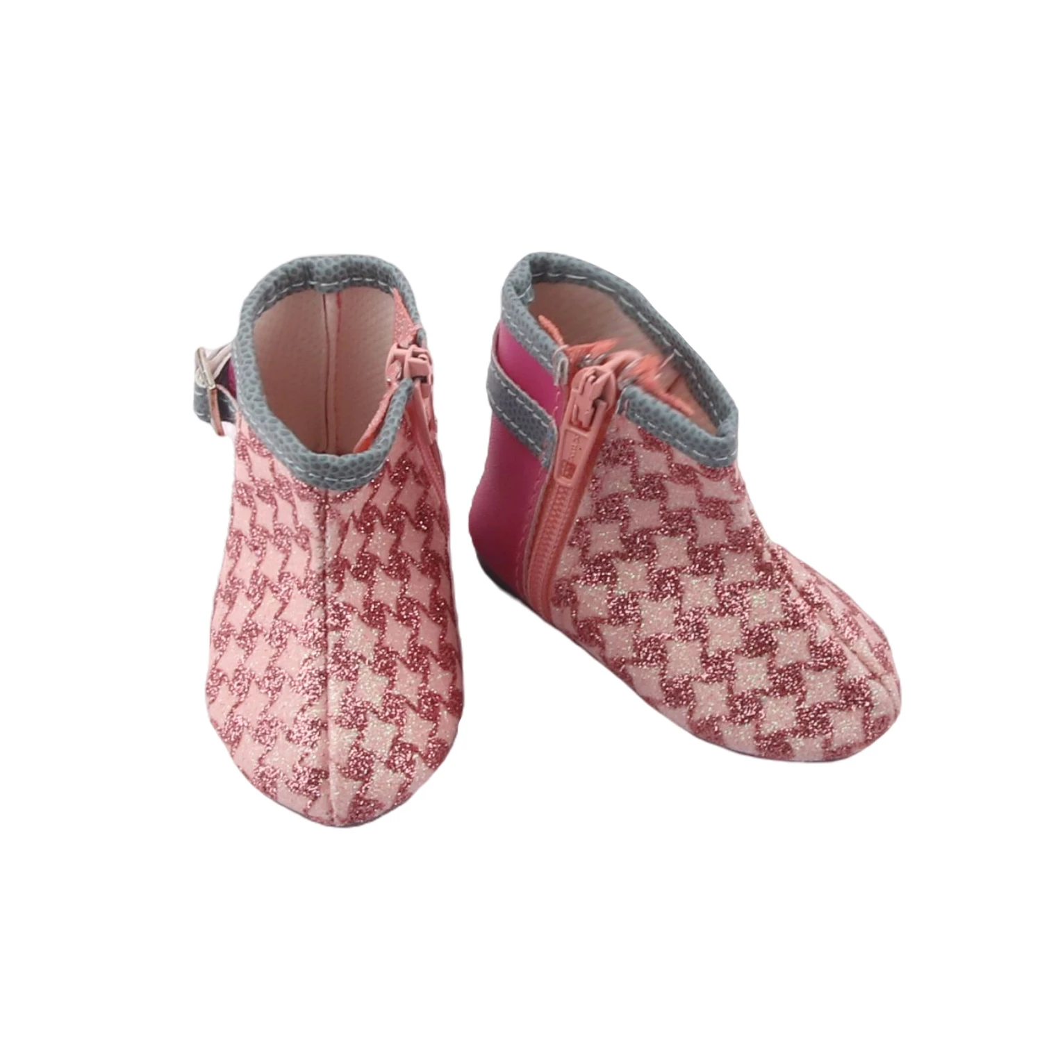 7cm Canvas Cloth Doll Shoes Lace-up Doll Boots Sneakers For 43cm Baby New Born&18 inch American,OG Life Girl Doll Girl's Gift