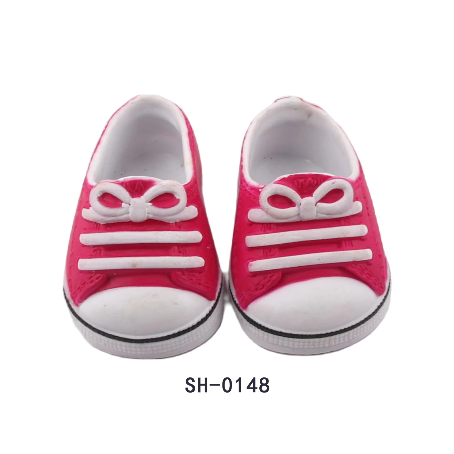 7cm Canvas Cloth Doll Shoes Lace-up Doll Boots Sneakers For 43cm Baby New Born&18 inch American,OG Life Girl Doll Girl's Gift
