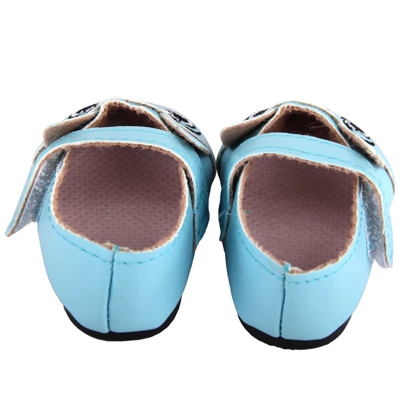 7cm Canvas Cloth Doll Shoes Lace-up Doll Boots Sneakers For 43cm Baby New Born&18 inch American,OG Life Girl Doll Girl's Gift