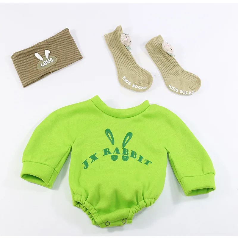 Doll Clothes for 55cm Baby Doll 22inch Doll's Clothing Sweater Dress Overall DIY Toy Outfit Set for Reborn Dolls Accessories