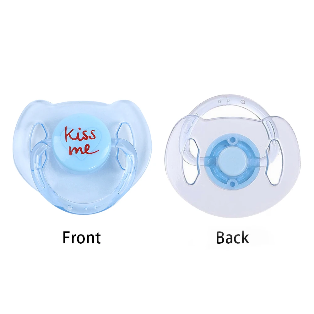 4 Pcs Reborn Doll Supplies Dummy Magnetic Pacifier+Magnet For Reborn Dolls Girl Accessories Lovely Cute Appearance Random Color