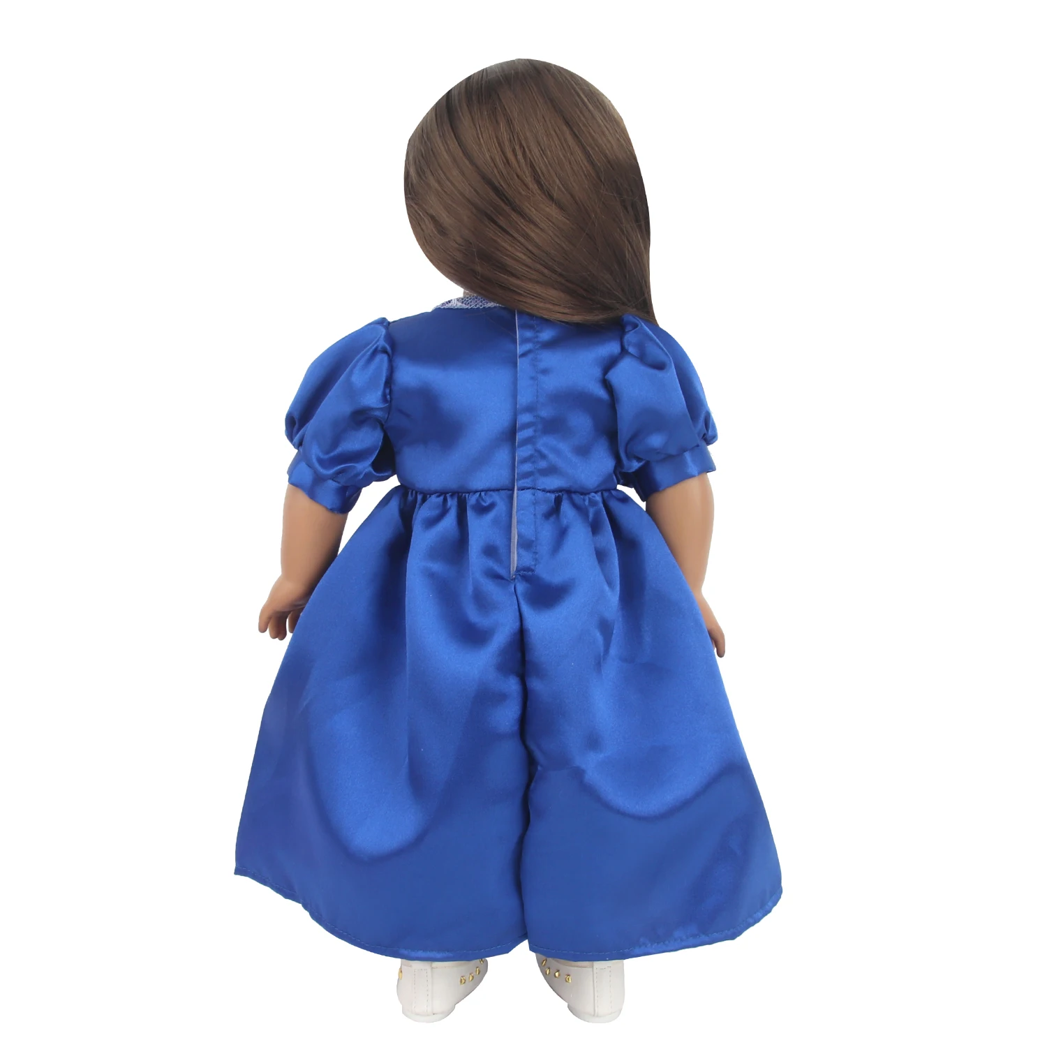 American 18 Inches Girl Doll Princess Dress  Bubble Skirt Wedding Dress For 43cm Baby New Born&OG,Russia Girl Doll Accessories
