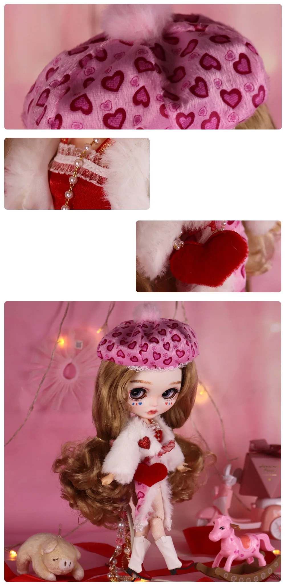 Outfits for ICY DBS Blyth Doll Dress Siuit 1/6 BJD Azone S Anime Girl Gift Toys