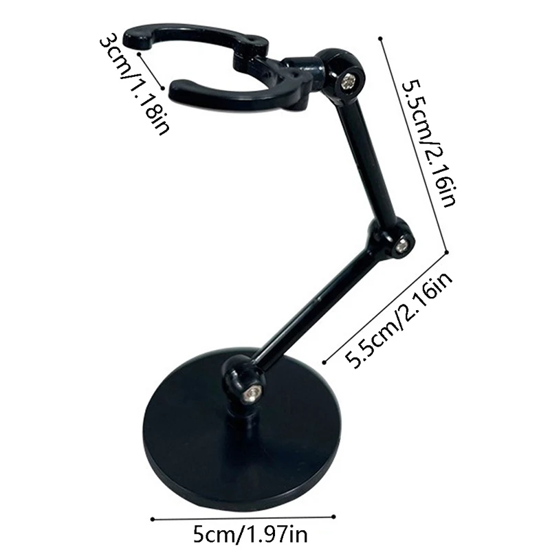 1Pc Action Figure Stand Transparent Stand Base Anime Figure Pedestal Support For SH Figuart Doll Model Display
