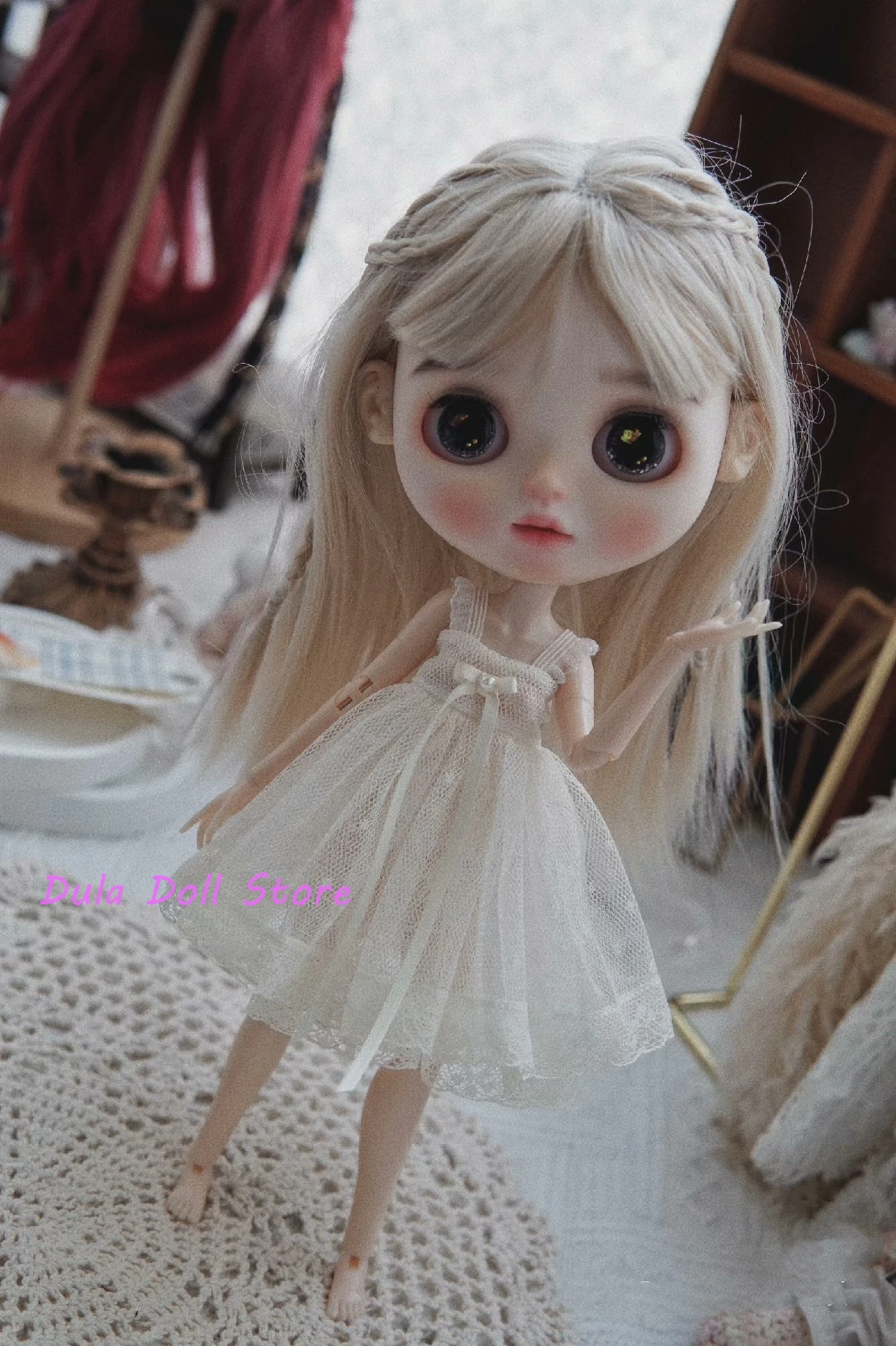 2026 Dula Doll Clothes Dress Lace Skirt Blythe Qbaby Ob24 Ob22 Azone Licca ICY JerryB 1/6 Doll