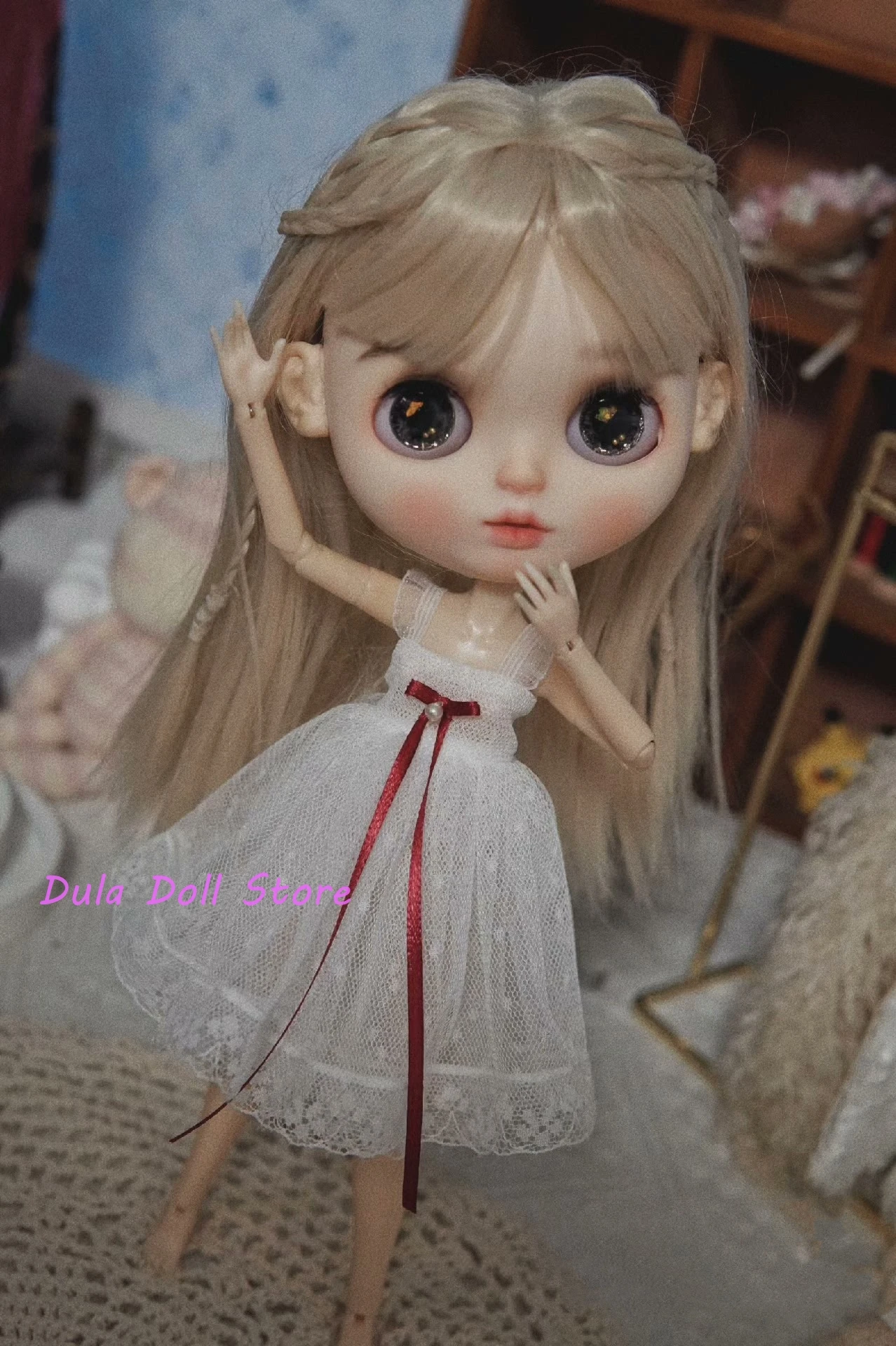 2026 Dula Doll Clothes Dress Lace Skirt Blythe Qbaby Ob24 Ob22 Azone Licca ICY JerryB 1/6 Doll