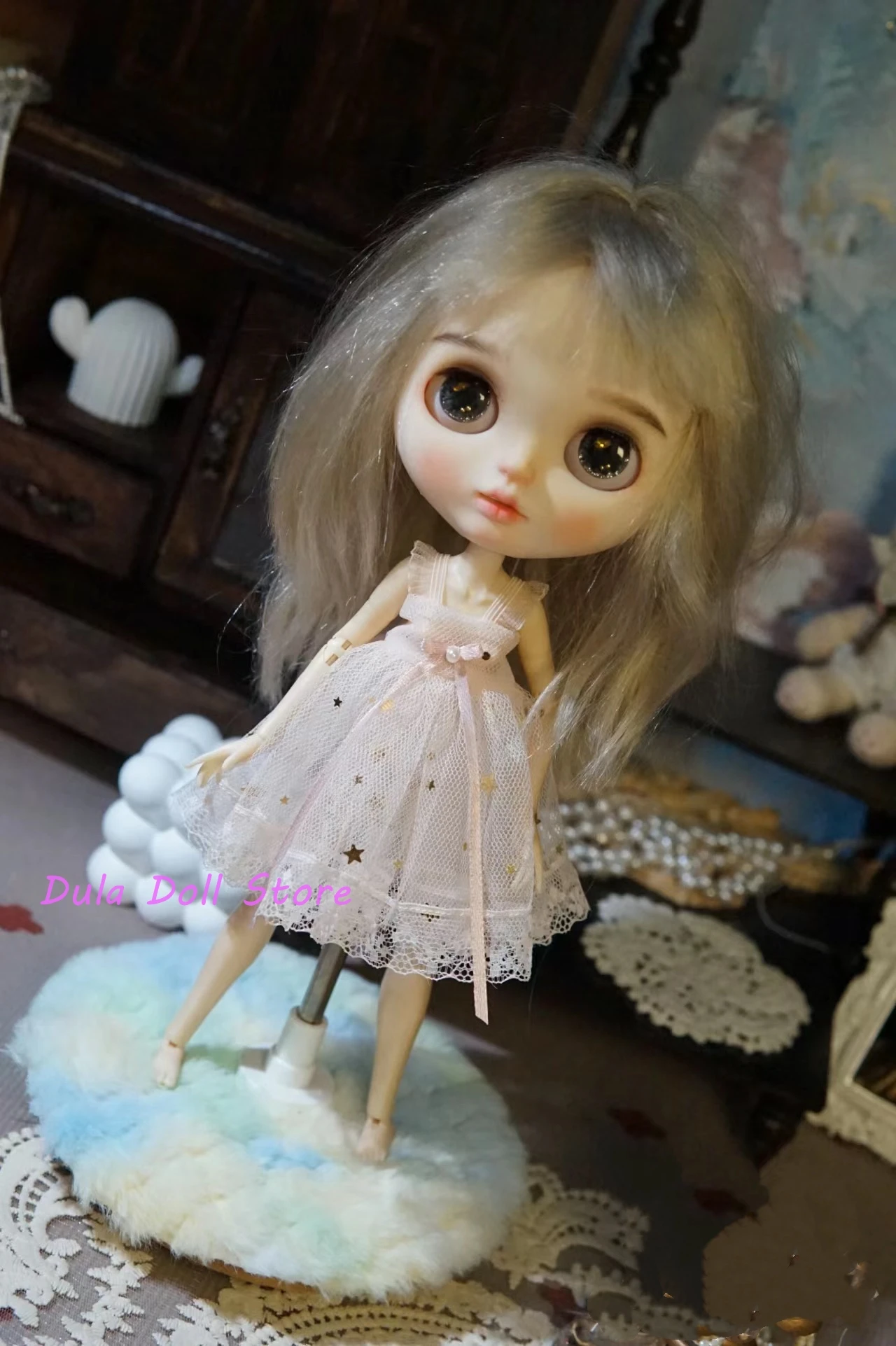2026 Dula Doll Clothes Dress Lace Skirt Blythe Qbaby Ob24 Ob22 Azone Licca ICY JerryB 1/6 Doll