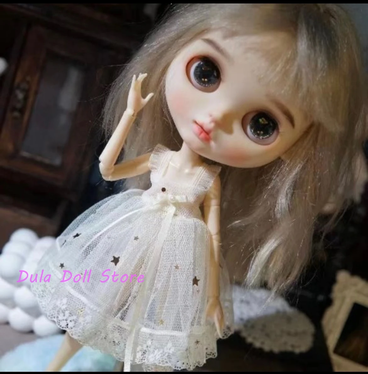 2026 Dula Doll Clothes Dress Lace Skirt Blythe Qbaby Ob24 Ob22 Azone Licca ICY JerryB 1/6 Doll