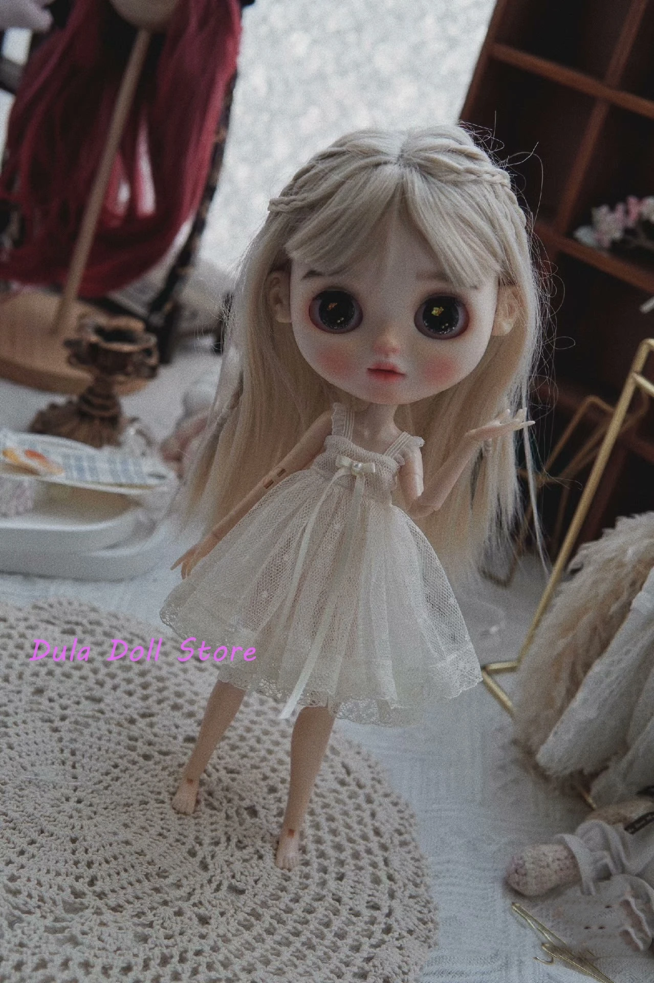 2026 Dula Doll Clothes Dress Lace Skirt Blythe Qbaby Ob24 Ob22 Azone Licca ICY JerryB 1/6 Doll