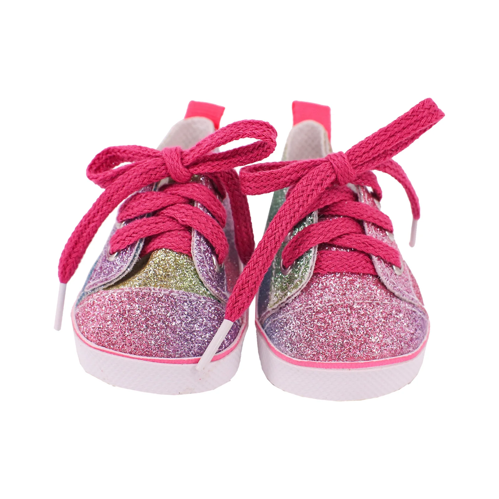 7 Cm Lace-up Sneakers Doll Clothes Shoes Accessories For 18 inch American Doll 43 Cm Baby Doll Generation Dolls Shoes,Gifts