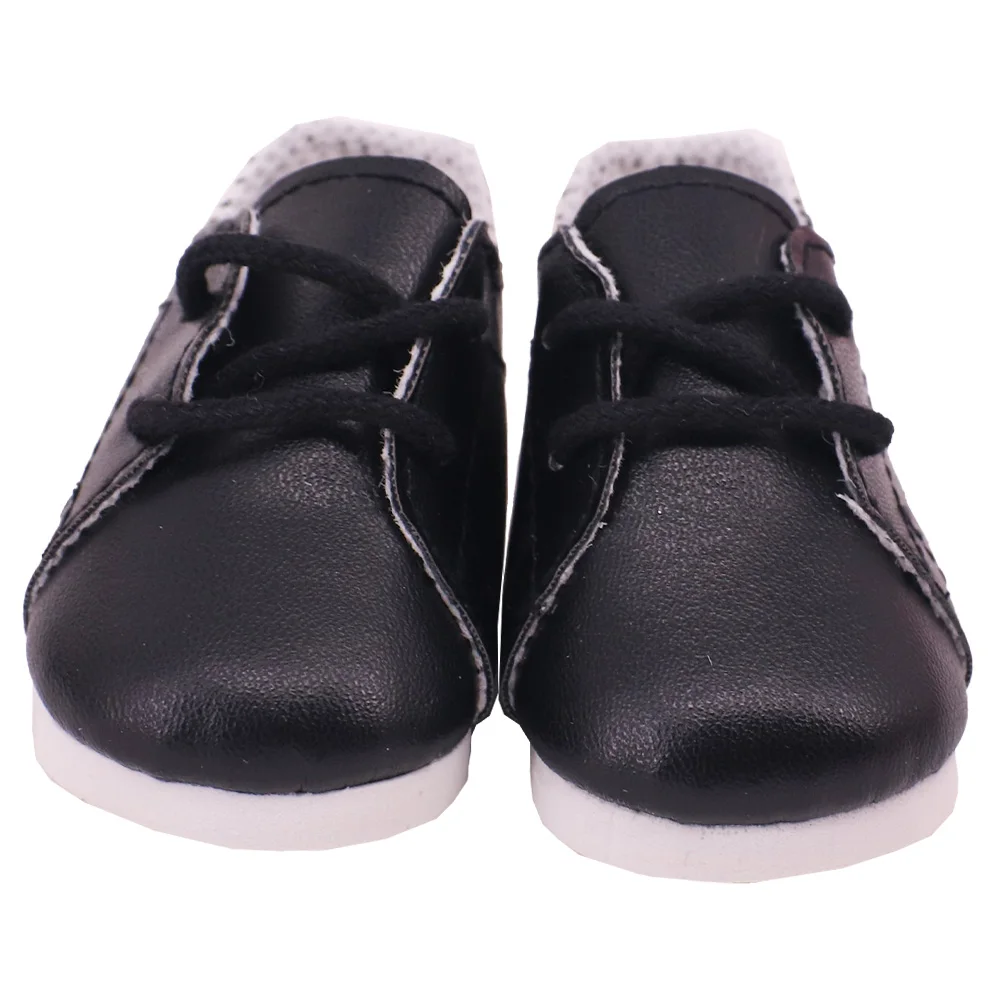 7 Cm Lace-up Sneakers Doll Clothes Shoes Accessories For 18 inch American Doll 43 Cm Baby Doll Generation Dolls Shoes,Gifts