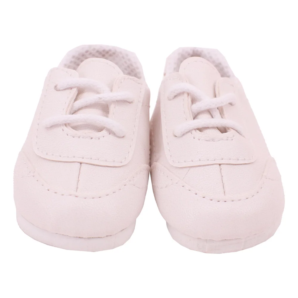 7 Cm Lace-up Sneakers Doll Clothes Shoes Accessories For 18 inch American Doll 43 Cm Baby Doll Generation Dolls Shoes,Gifts