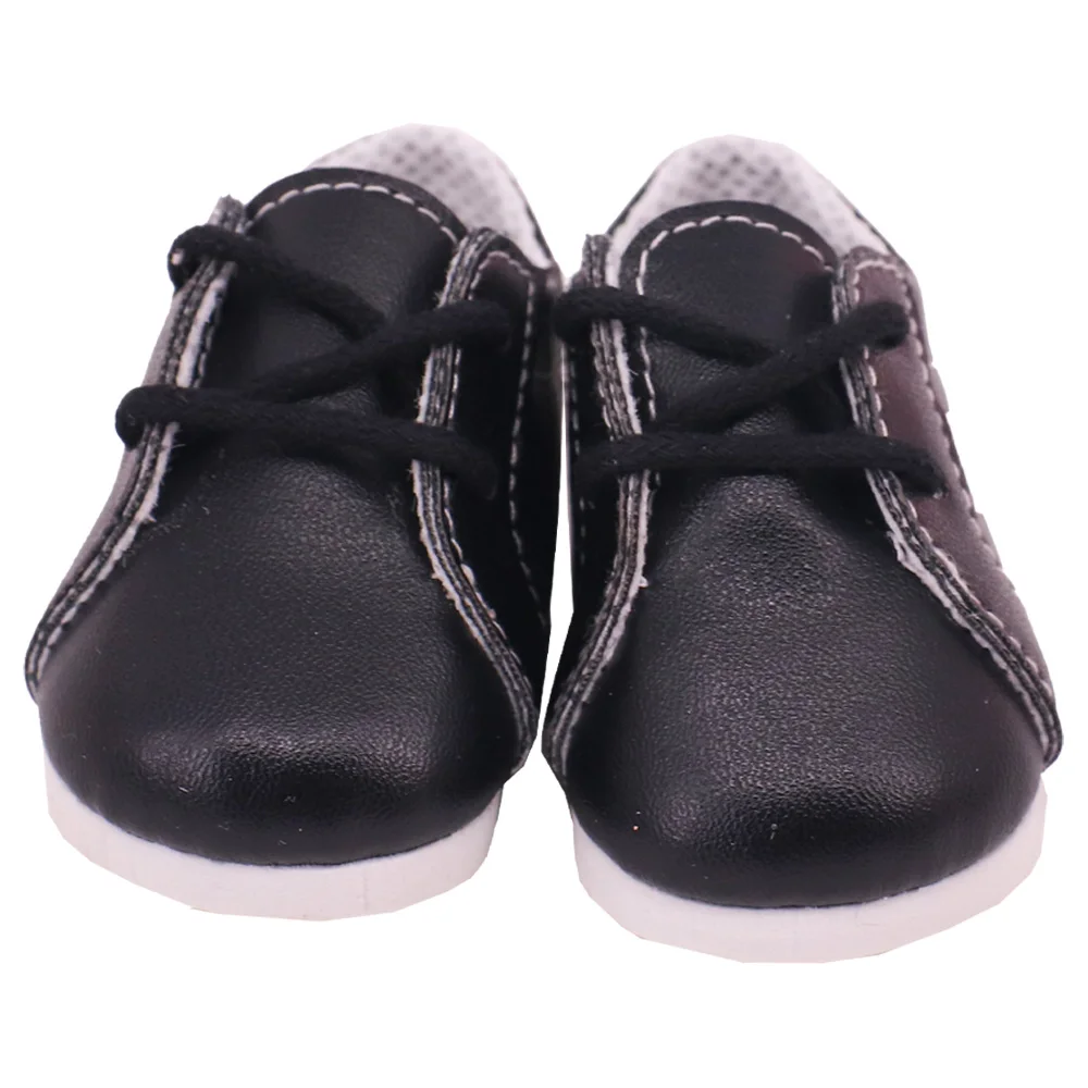 7 Cm Lace-up Sneakers Doll Clothes Shoes Accessories For 18 inch American Doll 43 Cm Baby Doll Generation Dolls Shoes,Gifts