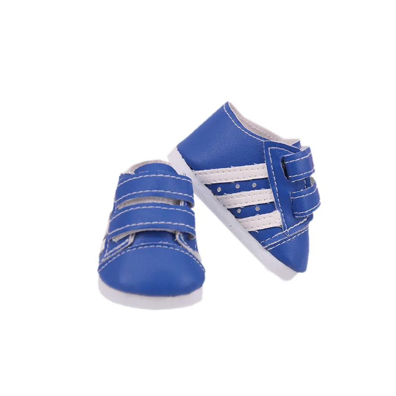 7 Cm Lace-up Sneakers Doll Clothes Shoes Accessories For 18 inch American Doll 43 Cm Baby Doll Generation Dolls Shoes,Gifts
