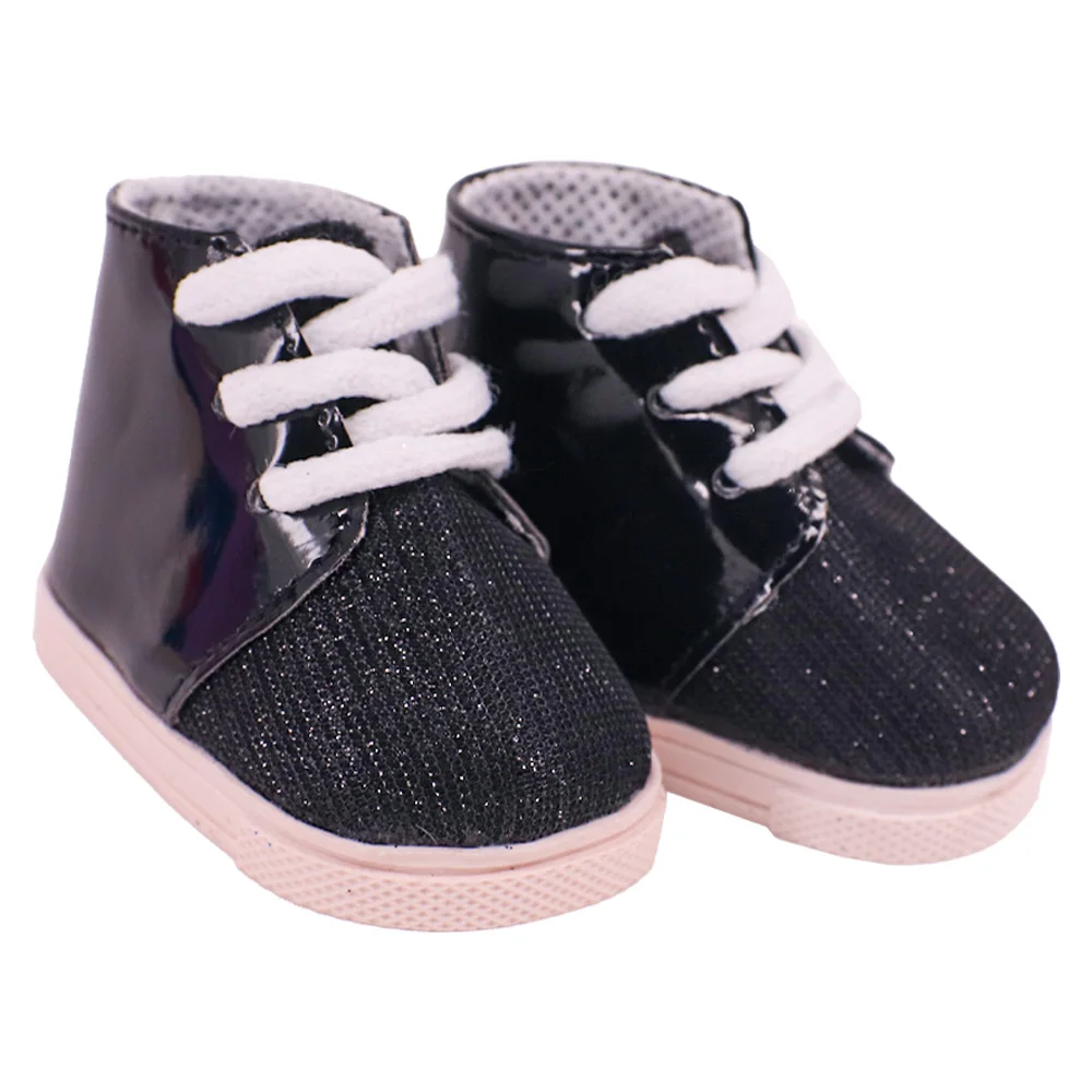 7 Cm Lace-up Sneakers Doll Clothes Shoes Accessories For 18 inch American Doll 43 Cm Baby Doll Generation Dolls Shoes,Gifts