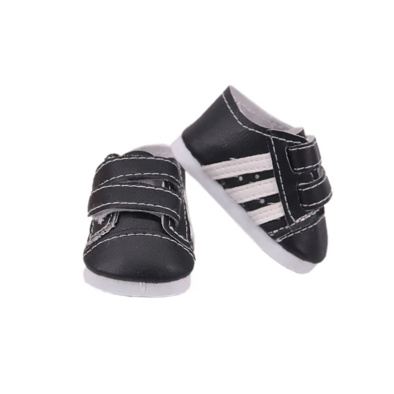 7 Cm Lace-up Sneakers Doll Clothes Shoes Accessories For 18 inch American Doll 43 Cm Baby Doll Generation Dolls Shoes,Gifts