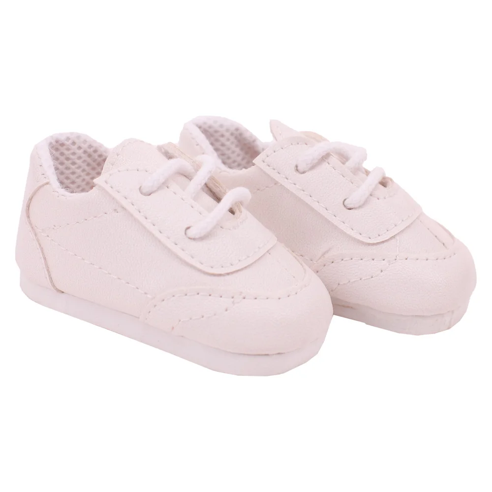 7 Cm Lace-up Sneakers Doll Clothes Shoes Accessories For 18 inch American Doll 43 Cm Baby Doll Generation Dolls Shoes,Gifts