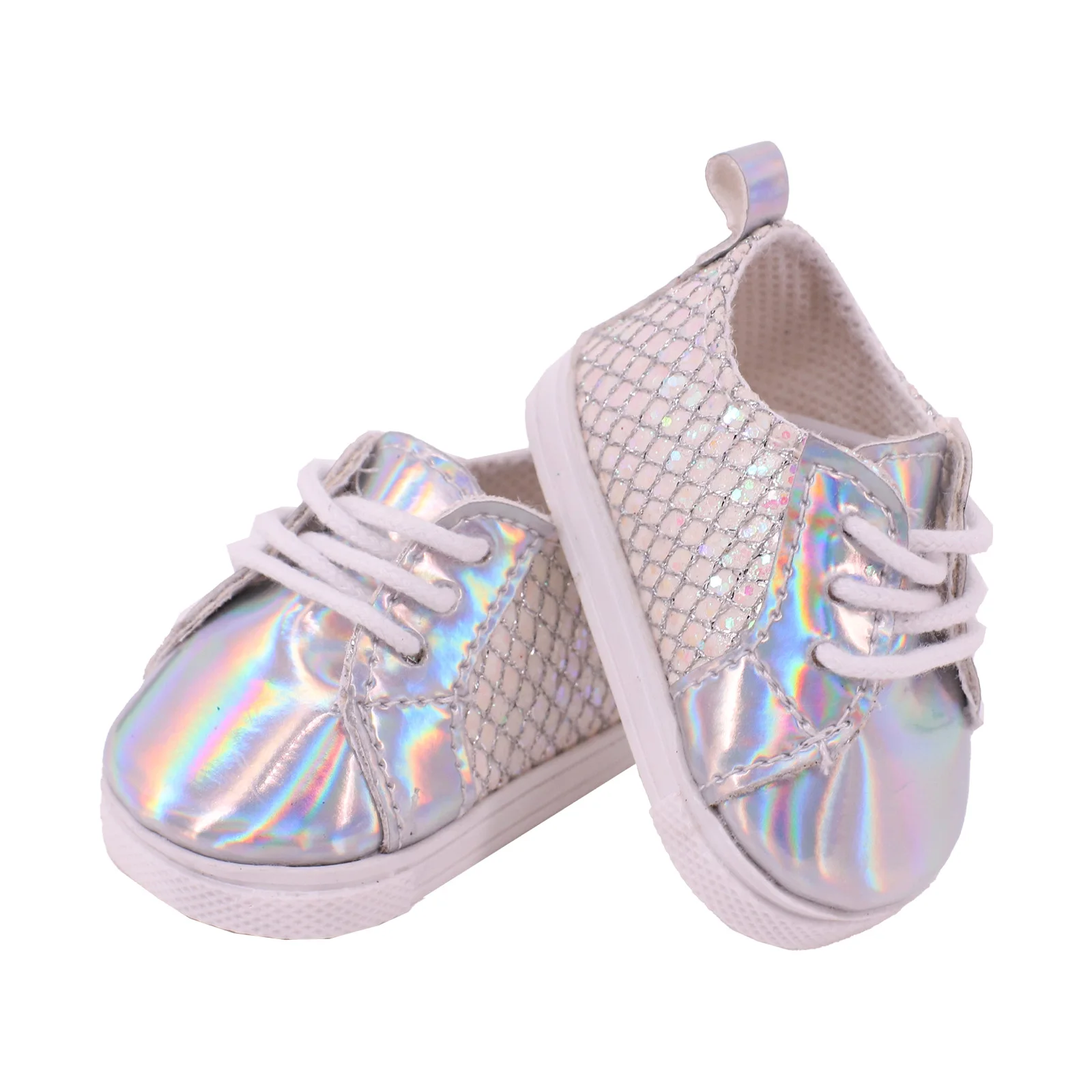 7 Cm Lace-up Sneakers Doll Clothes Shoes Accessories For 18 inch American Doll 43 Cm Baby Doll Generation Dolls Shoes,Gifts