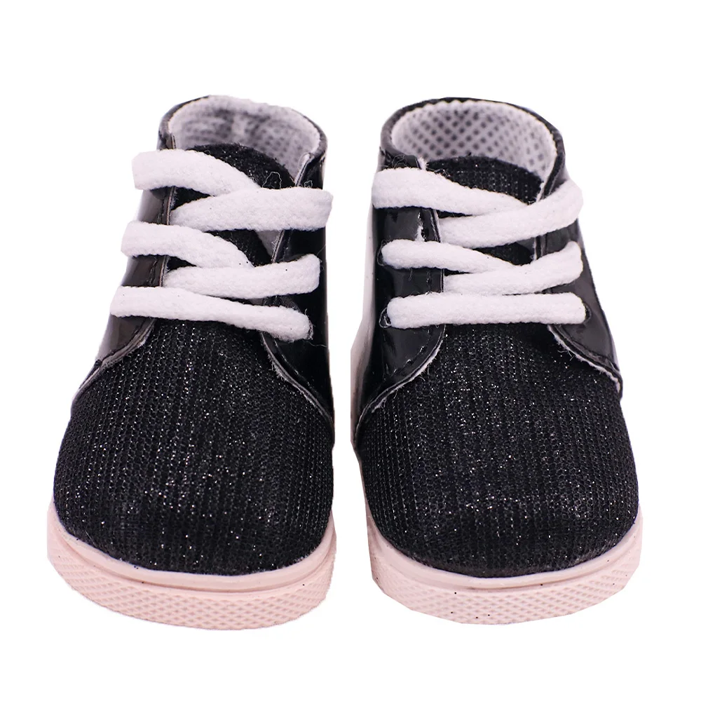 7 Cm Lace-up Sneakers Doll Clothes Shoes Accessories For 18 inch American Doll 43 Cm Baby Doll Generation Dolls Shoes,Gifts