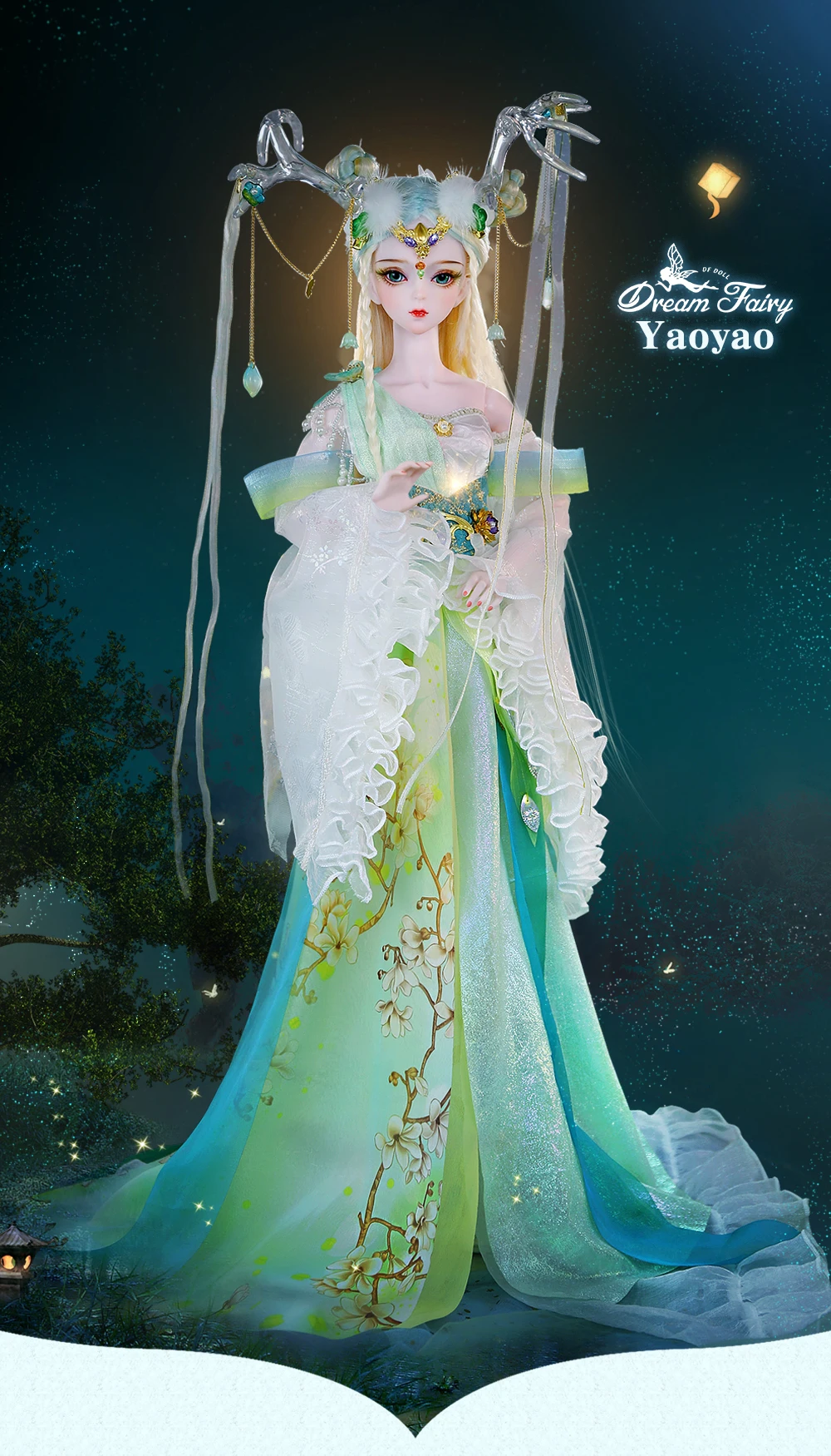 Dream Fairy 1/3 BJD Doll Ancient Chinese clothing Suitable for 60cm Ball Joint Doll DIY Toy Doll Girls SD