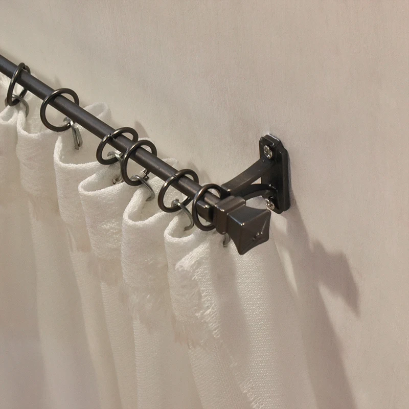 1:12 Dollhouse Miniature Curtain Rod Metal Hook Up Rings Window Fitgs Furniture Model Decor Toy Doll House Accessories