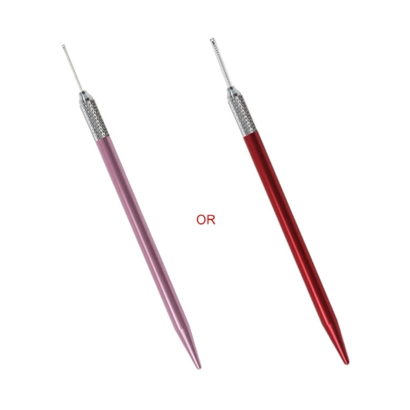 77HD DIY Hair Toll Set 0.6/0.8mm Hair Rooting Reroot Rehair Tool Holder Reproduce Hair Rooting Utensil
