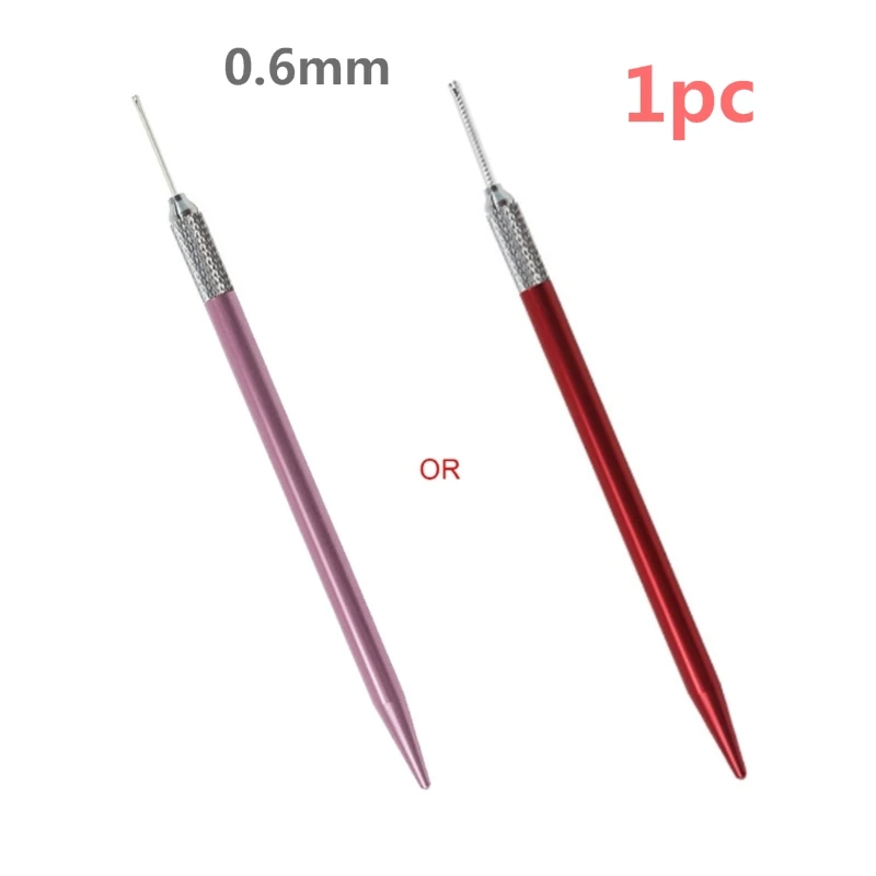 77HD DIY Hair Toll Set 0.6/0.8mm Hair Rooting Reroot Rehair Tool Holder Reproduce Hair Rooting Utensil