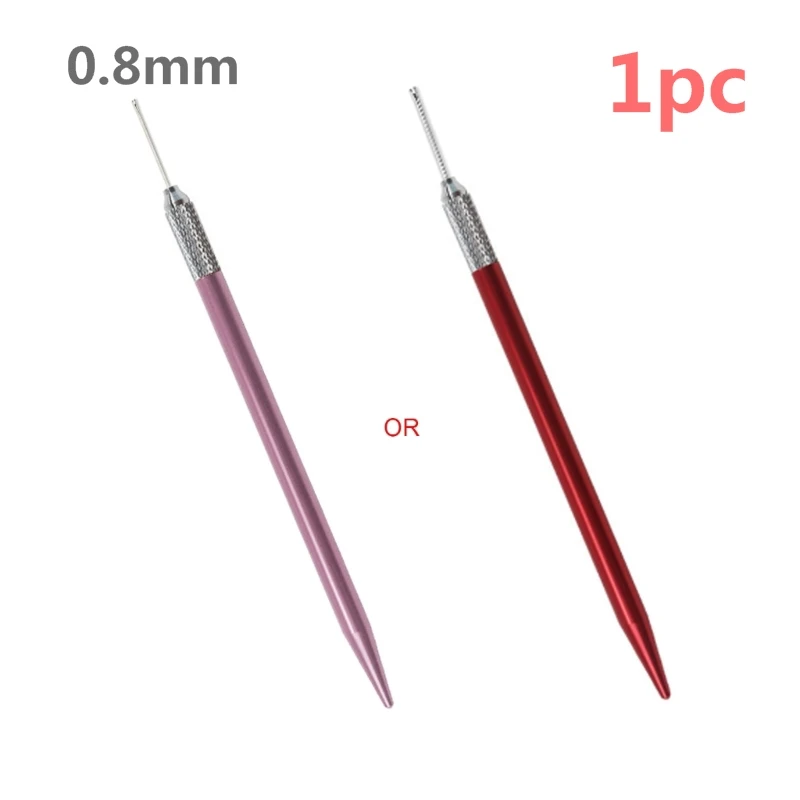 77HD DIY Hair Toll Set 0.6/0.8mm Hair Rooting Reroot Rehair Tool Holder Reproduce Hair Rooting Utensil