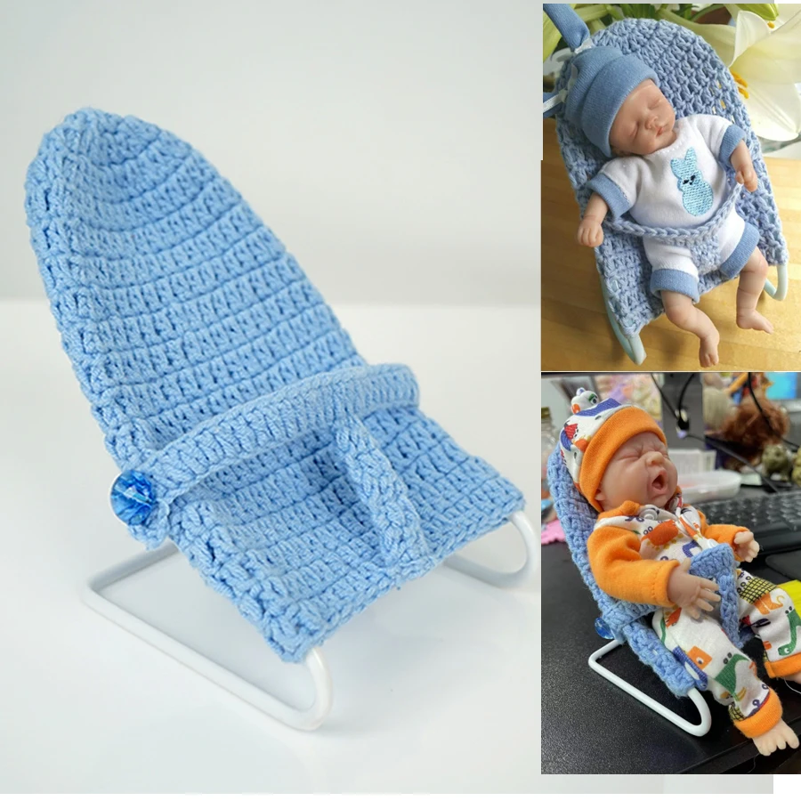Baby doll seat - FOR Mini Reborn 4" to 7"Micro Preemie dolls - Doll accessories