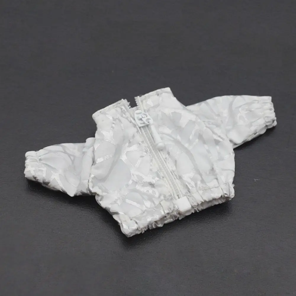 OB11 Doll Clothes Fashion Tops Long-sleeved Sunscreen Jacket Mini Zipper Coat For Obitsu11Clothes 1/12bjd Dolls Accessories Toys