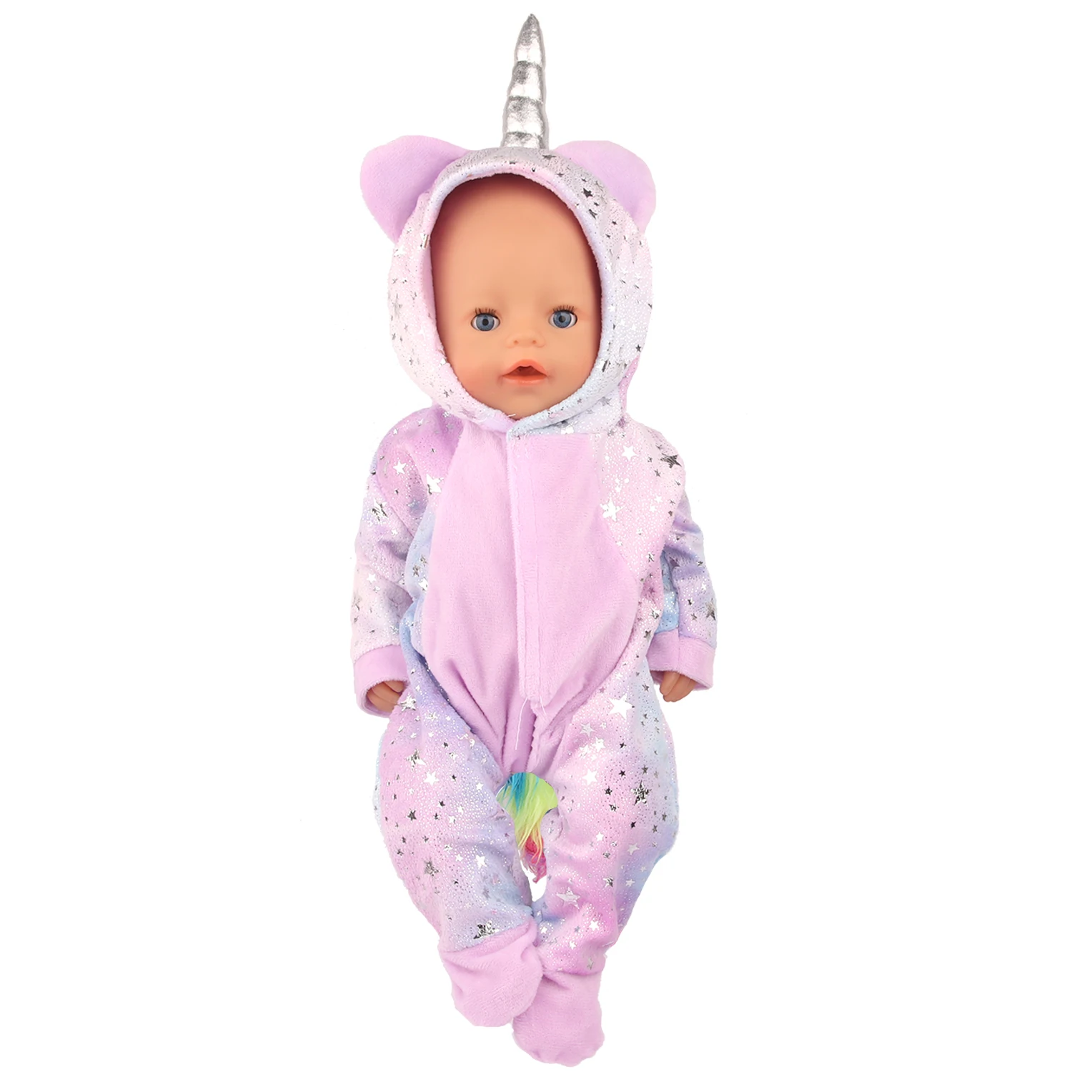 Winter American 18 Inch Girl Doll Clothes Jacket + Leggings Doll Clothes For 43cm Baby New Born Doll Clothes Suit Reborn Doll