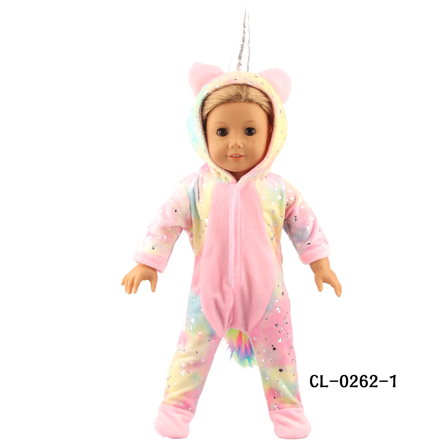 Winter American 18 Inch Girl Doll Clothes Jacket + Leggings Doll Clothes For 43cm Baby New Born Doll Clothes Suit Reborn Doll