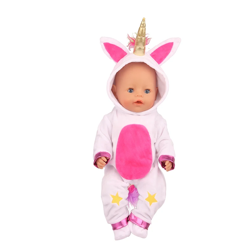 Winter American 18 Inch Girl Doll Clothes Jacket + Leggings Doll Clothes For 43cm Baby New Born Doll Clothes Suit Reborn Doll