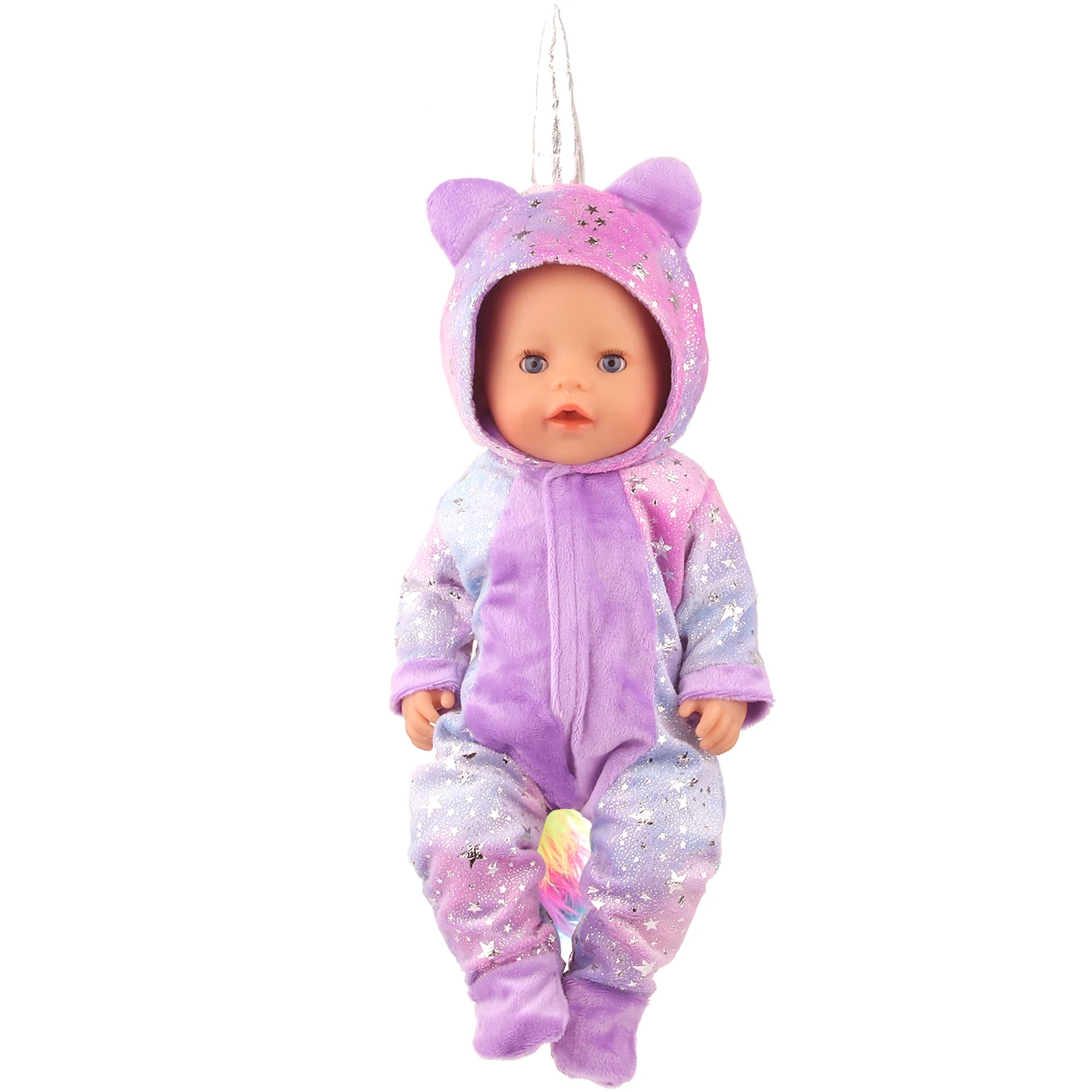 Winter American 18 Inch Girl Doll Clothes Jacket + Leggings Doll Clothes For 43cm Baby New Born Doll Clothes Suit Reborn Doll