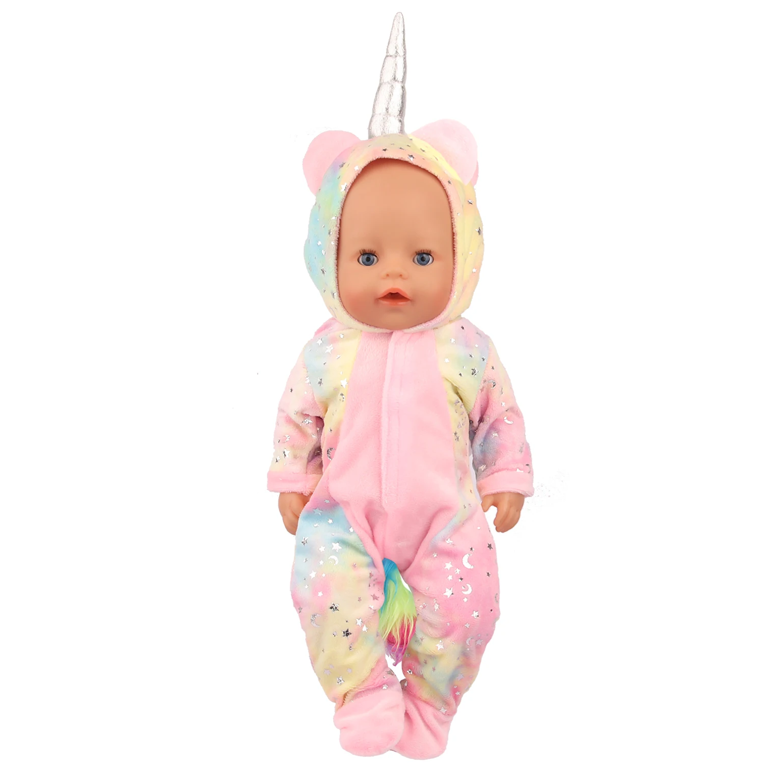 Winter American 18 Inch Girl Doll Clothes Jacket + Leggings Doll Clothes For 43cm Baby New Born Doll Clothes Suit Reborn Doll